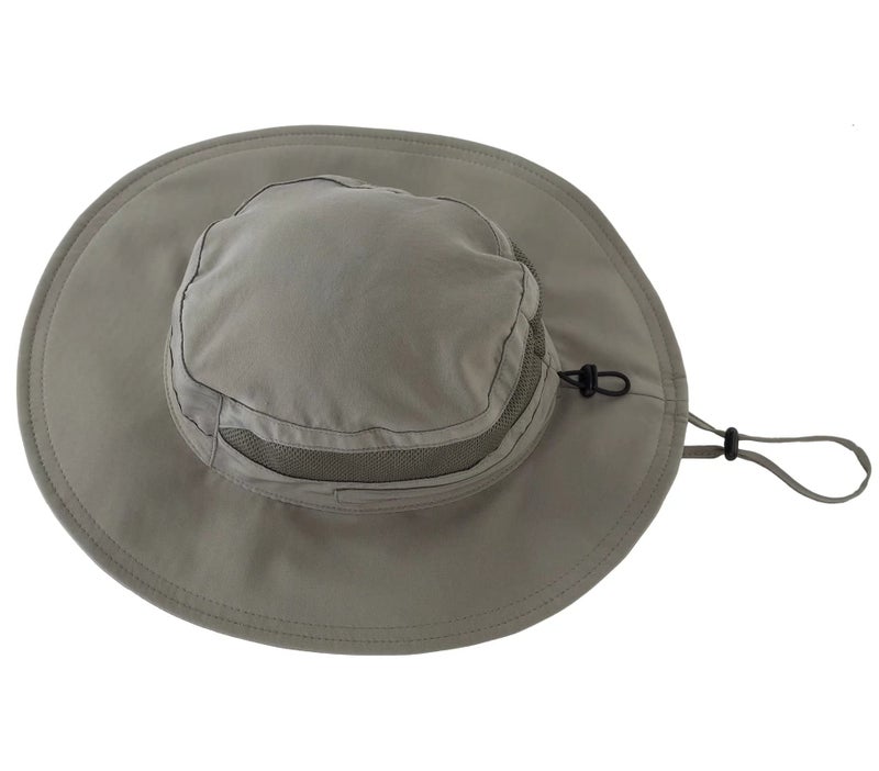 Connectyle Baby Boys Summer Sun Hat UPF 50+ Wide Brim Beach Hat Kids Bucket Fishing Hat S Army Green - Image 2